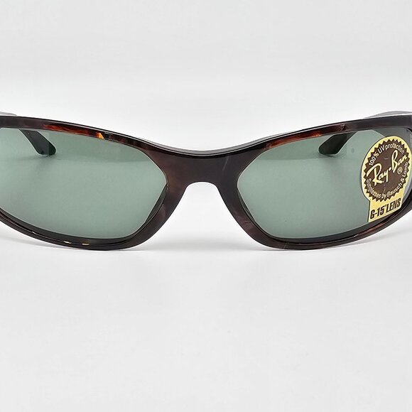 Ray-Ban B&L W1927 XUAR Tortoise Frame G-15 Green Glass Lens Cat Eye Sunglasses main image 12